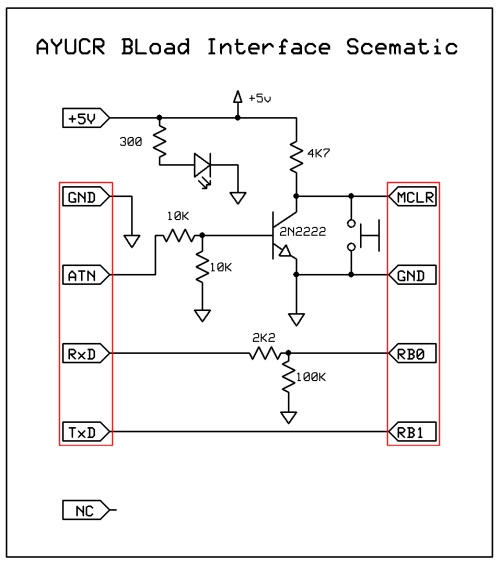 BLoad Interface Adapter Schematic